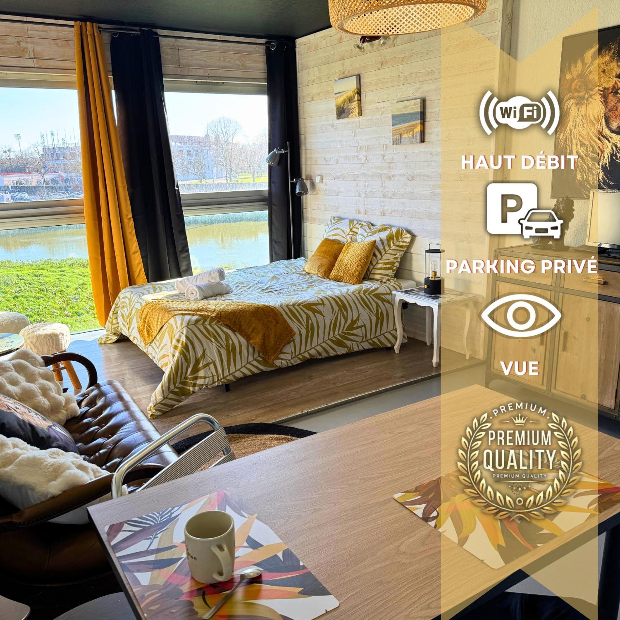 Majestic - Wifi - Parking - Vue Apartman Dax Kültér fotó